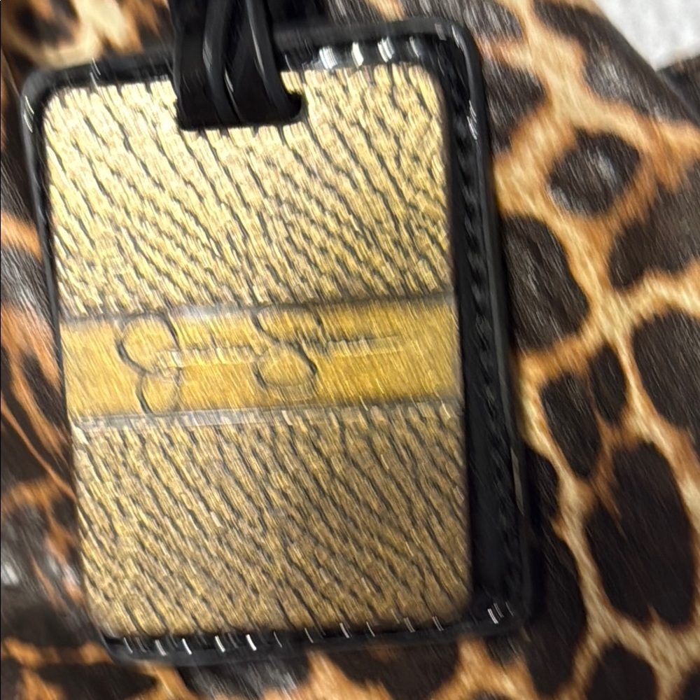 Jessica Simpson vintage Leopard Print Women's purse - Picture 3 of 14